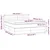 Krevet box spring s madracem LED plavi 160x200 cm od tkanine