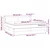Greatstore Box spring postelja z vzmetnico temno modra 200x200 cm žamet