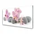 tulup.si Steklena slika Tree rastlin stones 125x50 cm 2 obešalnika