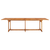 Vrtni blagovaonski stol 280 x 90 x 75 cm masivno bagremovo drvo