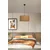 Opviq Luster Bambu 07, 45 cm, E27, Braon