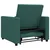 Sofa na razvlačenje Singl Tamnozelena 90 x 165 x 87 cm tkanina