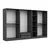 Hanah home Ormar Kale 315x210x52cm Antracit