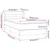 Vidaxl Box spring postelja z vzmetnico temno moder 90x190 cm žamet