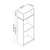 Hanah Home Garderober Kale-2230, 90x255x52 cm, Antracit