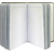 nb grafo Notes A5 črte trde platnice, 96 listov, z elastiko, 0812.01, Marble zelen,