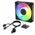 Arctic BioniX P12 A-RGB White 3 Pack - 3x 120mm PWM Ventilator sa ARGB Osvetljenjem – ACFAN00338A