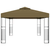 vidaXL Paviljon 3x4 m taupe 180 g/m2