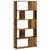 Regal za knjige 5 razina boja staro drvo 80,5x23,5x162,5 drveni
