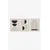 Wallity slika 3Dartsoho82, 3 dijela, 33 x 48 cm