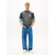Tommy Jeans Majica siva/meta