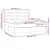 VIDAXL Box spring postelja z vzmetnico črna 180x200 cm žamet