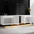HANAH HOME TV polica Paris - White