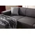 Atelier del Sofa Ugaona garnitura Horizon 85x43x207cm Tamnosiva