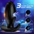 SuperLove E-Stim Vibrating Silicone Anal Plug with Remote Black