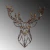 WALLXPERT Zidna dekoracija Deer 3
