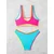 Bikini candy pink/blue L