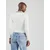 Tommy Jeans Pulover ESSENTIAL temno modra/bela
