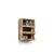 Aberto Design Kuhinjska polica Three Layer Shelf, 28x34x8cm, Braon