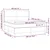 Vidaxl Box spring postelja z vzmetnico temno rjava 180x200 cm blago