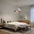 Brilagi - LED luster na sajli METALO 1xE27/40W/230V O 40 cm bela/bakarna