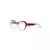 Etnia Barcelona-Pavia square frame glasses-women-Red