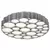 Rabalux Andela plafonjera LED 48W srebrna