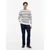 TOMMY HILFIGER Pulover ESSENTIAL marine/bela