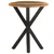 vidaXL Stranska mizica 48x48x56 cm trden predelan les