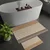 Lessentiel Maison Set prostirki za kupatilo Asr38, 2 dela, Bež