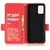 GS Ulefone Note 12P denarnica z magnetnim preklopom, rdeča