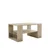 Hanah Home Klub sto Iris, 80x40x50 cm, Krem