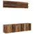 TV Jedinice Zidne 6 pcs Staro drvo Konstruirano drvo