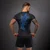 Venum Thunder Dragon Rashguard Kratki Rukav Crni/Royal Blue XXL