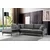 Atelier del Sofa Ugaona garnitura 90x88x283cm Antracit