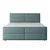 Livetastic BOXSPRING POSTELJA 180 cm  x 200 cm , les, kovina, umetna masa, tekstil modra
