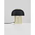 SQUBE STOLNA LAMPA  E27/12W/CRNO - ZLATNA