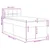 vidaXL vidaXL Box spring postelja z vzmetnico črna 100x200 cm blago, (21291661)