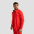 GymBeam Muška dukserica Zip Up Limitless Hot Red