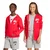 Adidas J CLGT FL FZ, dječija jakna, crvena YY474