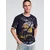 Desigual Majica nočno modra/rumena