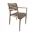 MEGAPLAST Vrtni stol CAPRI kapučino PP+fiberglas - 8606018206902