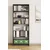 Hanah Home polica za knjige Bili5 80, 80 cm, antracit
