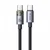 Mcdodo MCDODO USB-C KABEL ZA HITRO POLNJENJE USB TIPA C 5A 100W 1M LED ČRN