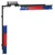 Četke za goveda Podesiva Crvena i plava 84 x 10 x 91 cm PVC