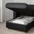VIMLE Sofa trosed, s lenjivcem/Grann/Bomstad crna