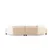 Atelier del Sofa Trosed 105x90x330cm Bež