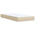 vidaXL vidaXL Box spring postelja z vzmetnico krem 90x190 cm blago, (21291073)