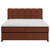 Premium Living Postelja Boxspring Carmen C, Rjava, 180x200