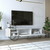 HANAH HOME TV polica Norfolk Tv Stand White